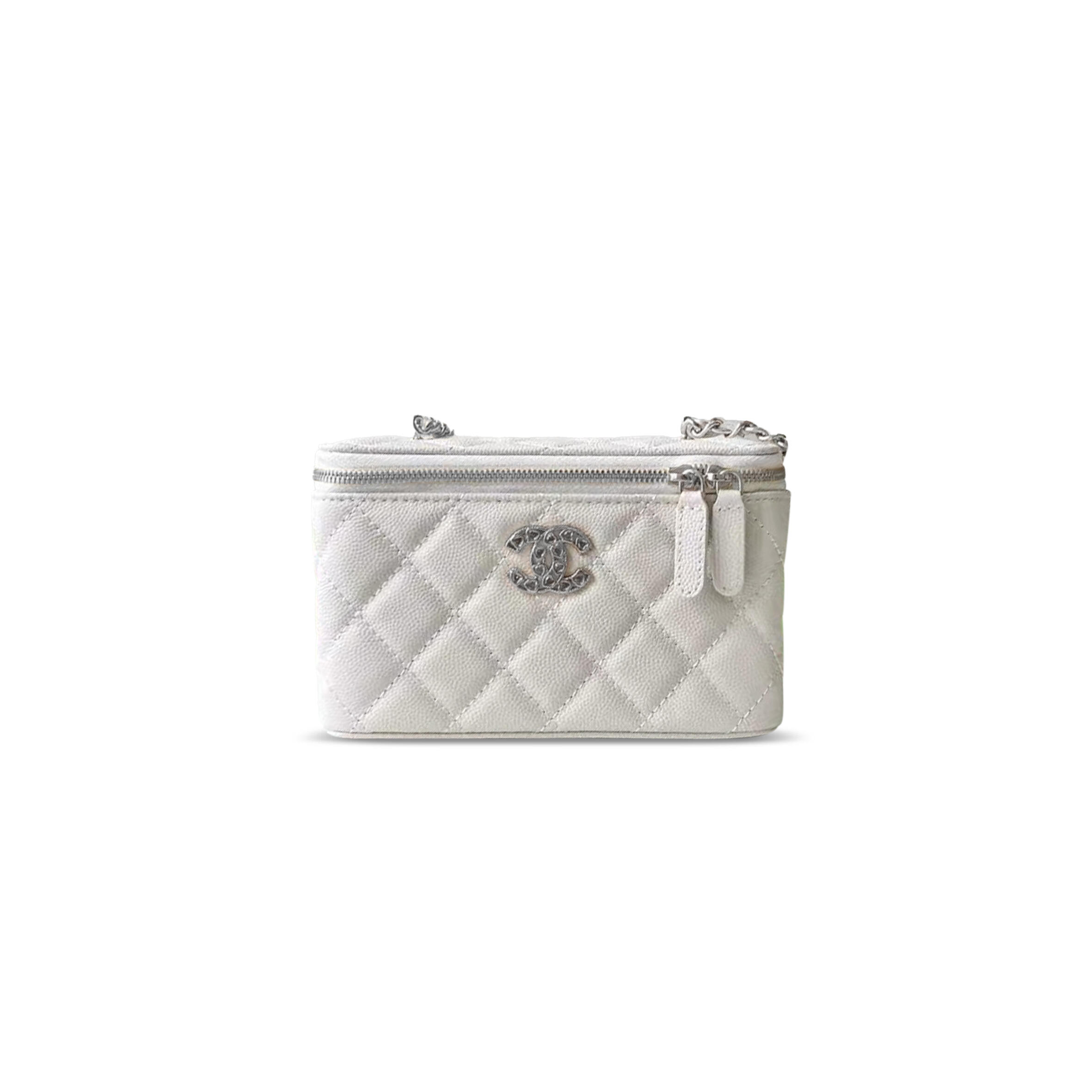 Ch**el 25p chain box bag caviar ap4530 (17*9.5*8cm)